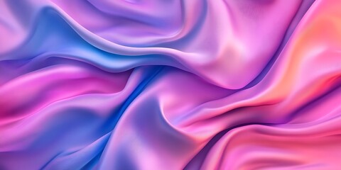 Abstract smooth fabric texture with folds