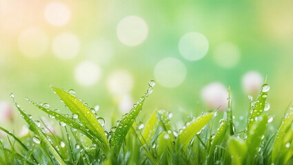 Obraz premium green grass background