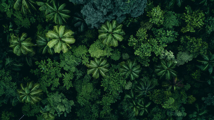 Rainforest Canopy Teeming With Life
