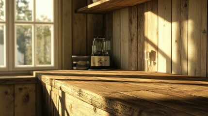 Rustic Kitchen Countertop