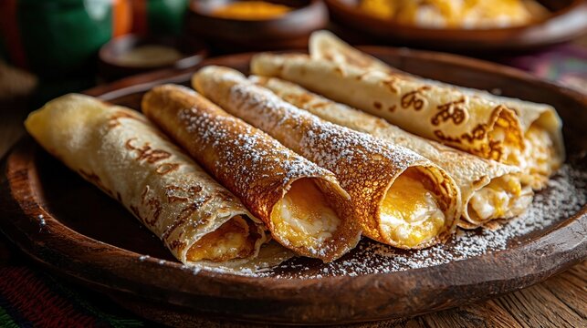Mexican marquesitas cheese crepes