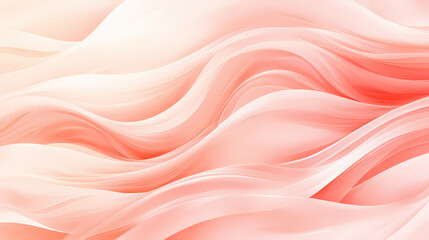Abstract peach gradient background with soft wave patterns. fashionable trendy pastel peach color. concept of abstract design, calm backdrop, soft waves, warm colors. Pastel. Illustration