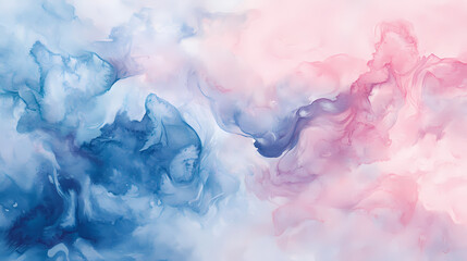 Fototapeta premium Background from soft and sweet pastel watercolor. Pastel. Illustration