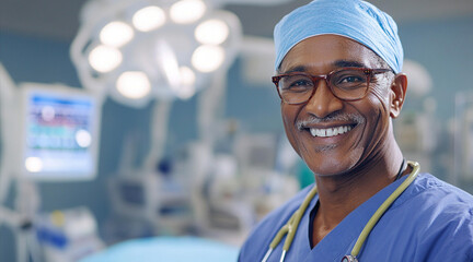 Fototapeta premium doctor in hospital 