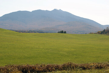 First snow on Mt. Mansfield in Vermont