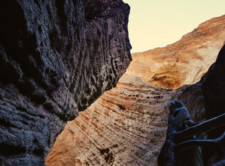 Beautiful scenic canyon landscape  at Kuche Grand Canyon National Geopark