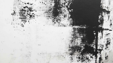 Obraz premium Detail of black and white texture and background on photocopy paper 