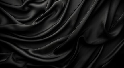 Obraz premium abstract black textures wallpaper black and white background silk