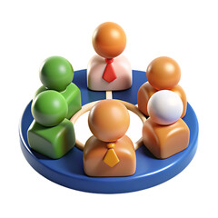 Obraz premium community, person, teamwork, business, communication, connection, customer, shape