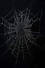 Fototapeta premium Spider web. Halloween decoration element.