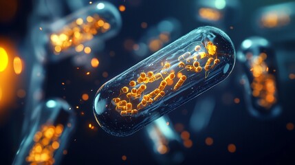 Nanobot Infused Nutrient Delivery System Visualizing the Future of Cellular Health and Nutrition