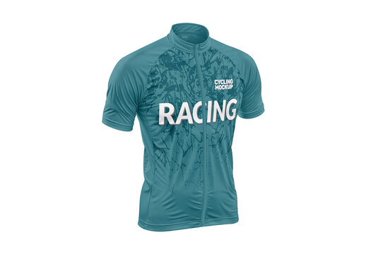 Cycling Mockup - Front View
