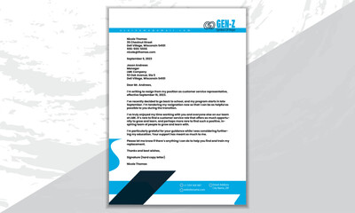  Strategic Consultancy Letterhead: Sleek Design for Professional Branding | Multicolor theme Adobe Illustrator Artwork
