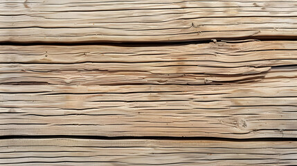 Close-up of a Weathered Wooden Surface, Showing the Natural Texture and Grain Patterns of the Wood