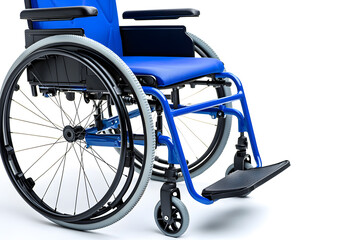 Wheelchair isolated on white background