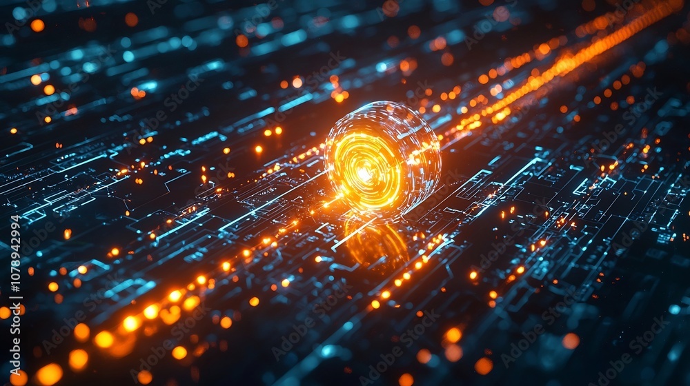 Poster quantum key distribution system monitoring on digital interface for secure communication
