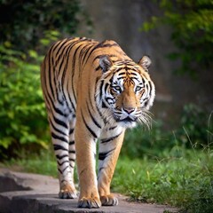 Obraz premium tiger in the zoo