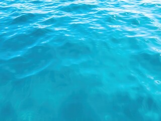 Rippling deep blue sea with intricate patterns of light and shadow, marine background, reflections, water