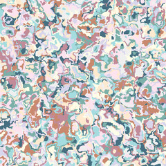 ILLUSTRATION ABSTRACT DECORATIVE MESSY PIXEL  BACKGROUND PASTEL COLOR WITH PAINT TEXTURE. DISTRESS DIRTY ROUGH DESIGN VECTOR