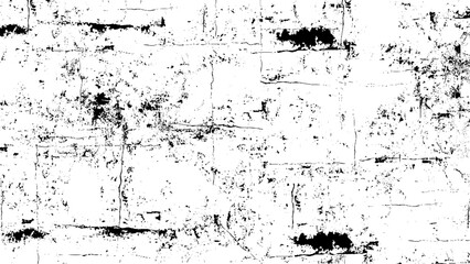 Abstract grunge texture design on a white background.  Distressed texture background. Vector grunge texture. Black and white abstract background. Eps10