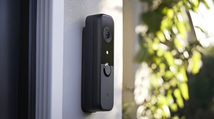 Obraz premium Smart Doorbell Camera
