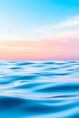 Obraz premium Delicate pastel gradient with a smooth blend, leaving open space for text