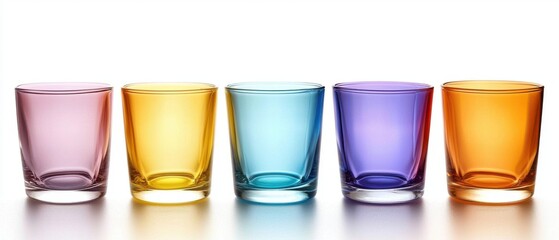 Explore the beauty of colorful drinking glasses a diverse collection for every occasion