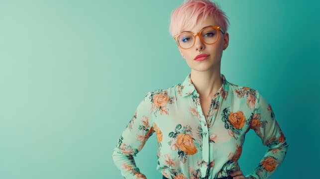 The Stylish Young Woman