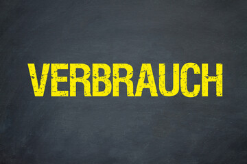 Verbrauch	