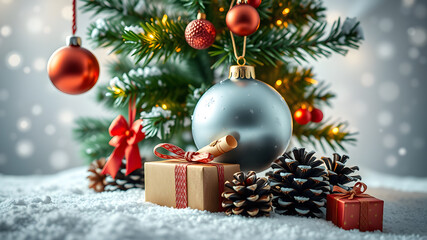 Christmas tree background