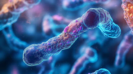 3d rendered illustration of dna