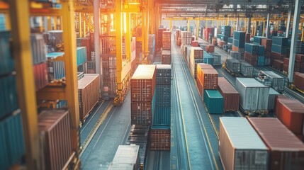 Real-time supply chain monitoring in a logistics control room