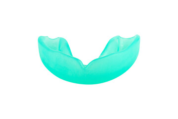 Obraz premium sports mouthguard for teeth isolated from background