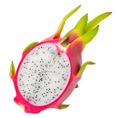  Dragon fruit isolated on white background
