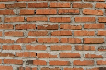 full stack brick wall texture, background