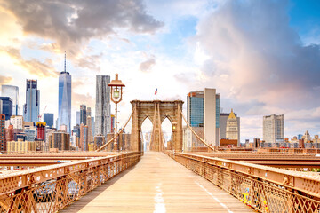 Brooklyn Bridge, New York City, USA 