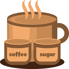 cup of coffee vector element