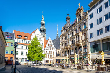 Fototapeta premium Altstadt, Zwickau, Deutschland 