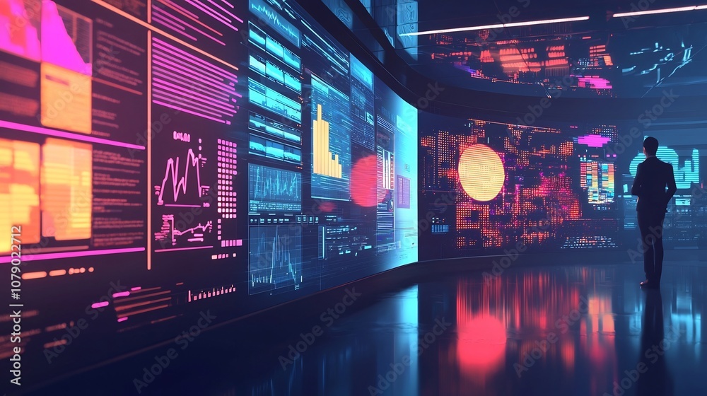 Poster ai driven virtual marketing conference with predictive analytics and automated content creation tool