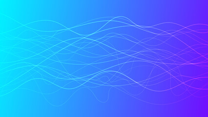 Abstract gradient background with wave beams