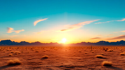 Fototapeta premium desert landscape background