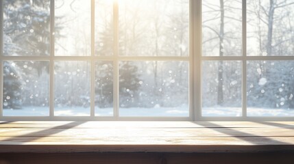 Naklejka premium 日本の冬と庭