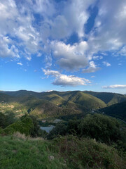 Paysage de montagne dans les C&eacute;vennes