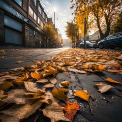 autumn in the city