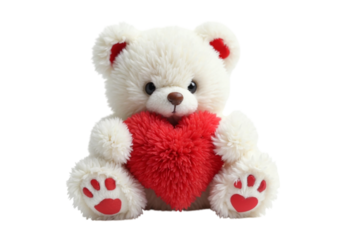 teddy bear with heart