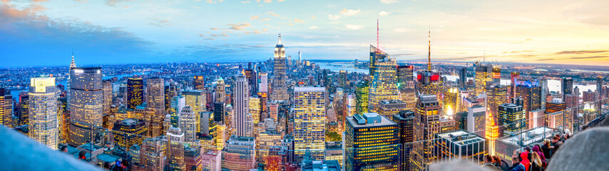 Obraz premium Skyline, New York City, USA 