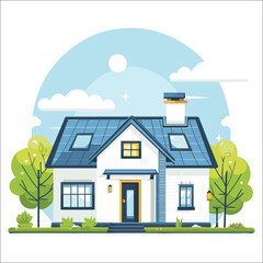 Home Icon Vector Bundle Set on a White Background, House Icon Bundle Set