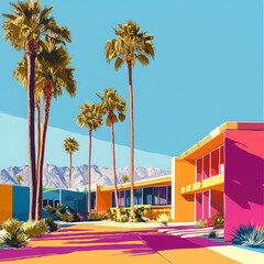 Obraz premium A hyperdetailed and hyperrealistic animated picture of 5 emotional characters having an argument