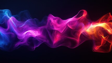 Obraz premium Abstract Swirling Lights