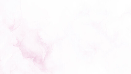Obraz premium pastel hand painted watercolor of pink texture, Abstract grainy fantasy smooth light pink watercolor paper texture with clouds, Grunge pink background, Stain artistic hand painted texture of